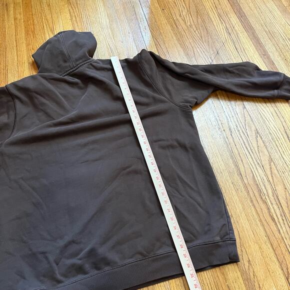 Nike Air Jordan Hoodie Mens XL Brown Logo Sweatshirt * - Picture 4 of 7